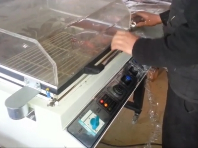 L Cut Manual Shrink Machine Box Packaging