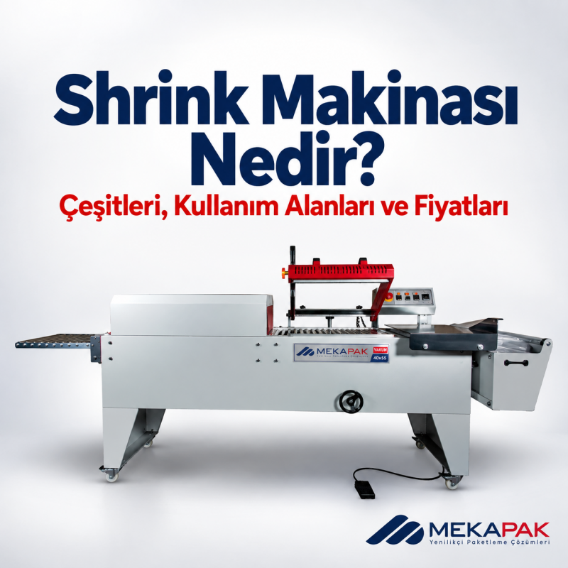 Shrink Makinası Nedir? Çeşitleri, Kullanım Alanları ve Fiyatları